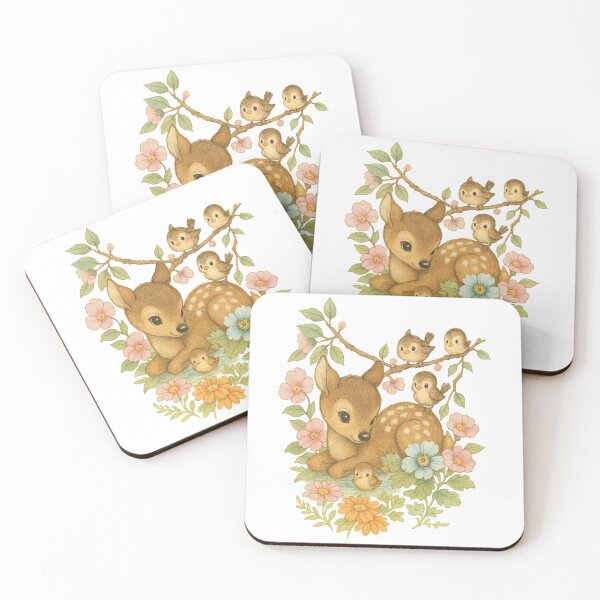 Item preview, baby deer designed and sold by moonybat.