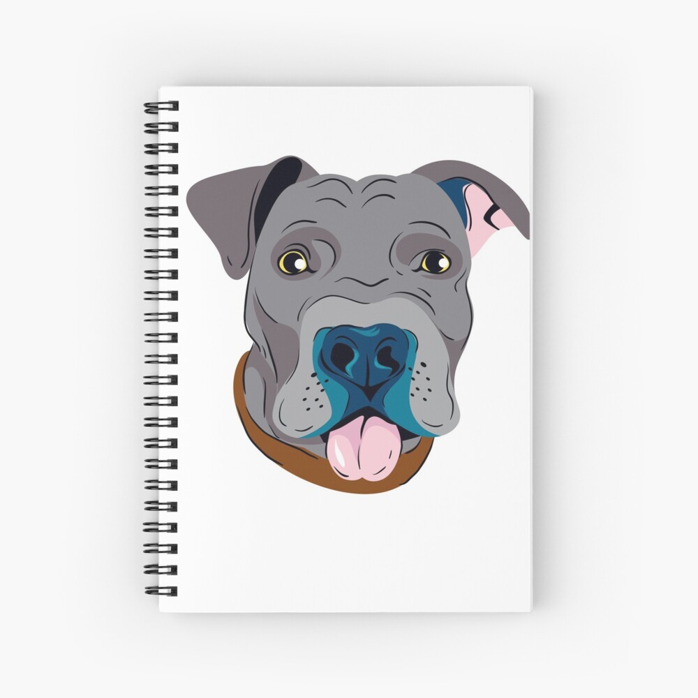 Item preview, Spiral Notebook designed and sold by Dogvills.