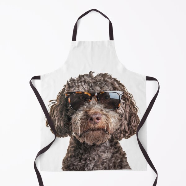 Item preview, Funny cool Spanish Water Dog wearing sunglasses designed and sold by LazyOwlStore.