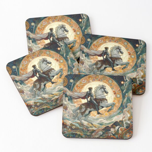 Item preview, The Knight of Albion in the Land of Spring designed and sold by Stoneflower-Art.