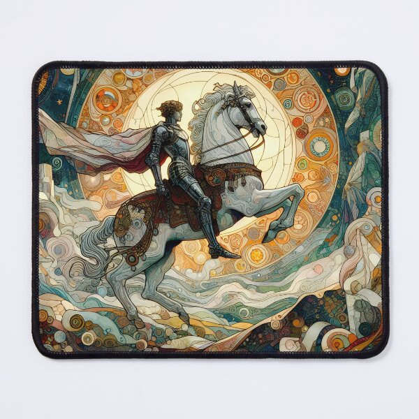 Item preview, The Knight of Albion in the Land of Spring designed and sold by Stoneflower-Art.