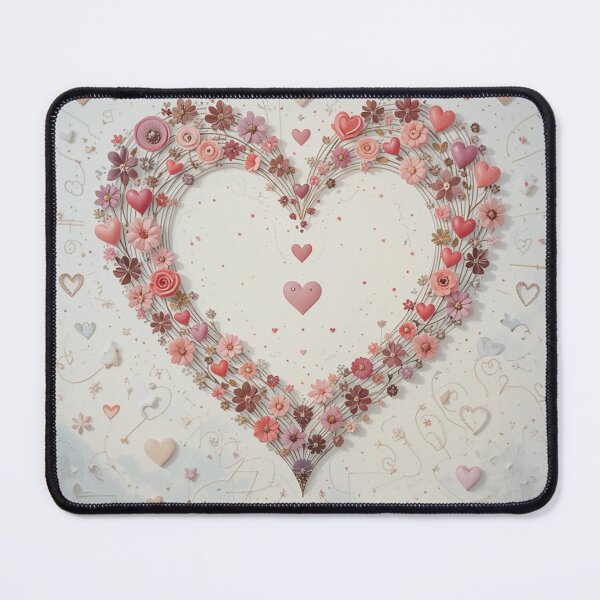 Item preview, Flowered Heart designed and sold by kharatsuchita.