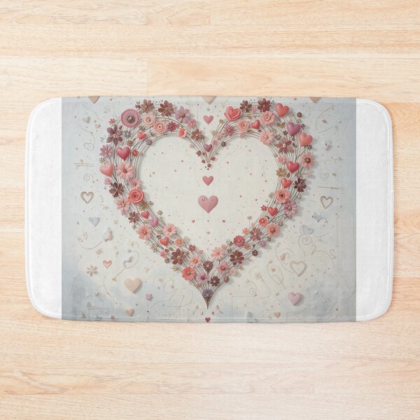 Item preview, Flowered Heart designed and sold by kharatsuchita.
