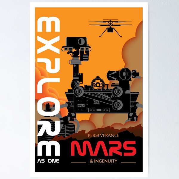 Item preview, Explore as One: Perseverance & Ingenuity (Pop) designed and sold by BGALAXY.