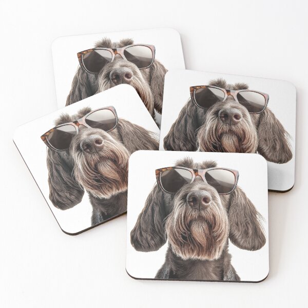Item preview, Funny cool Spinone Italiano Dog wearing sunglasses designed and sold by LazyOwlStore.