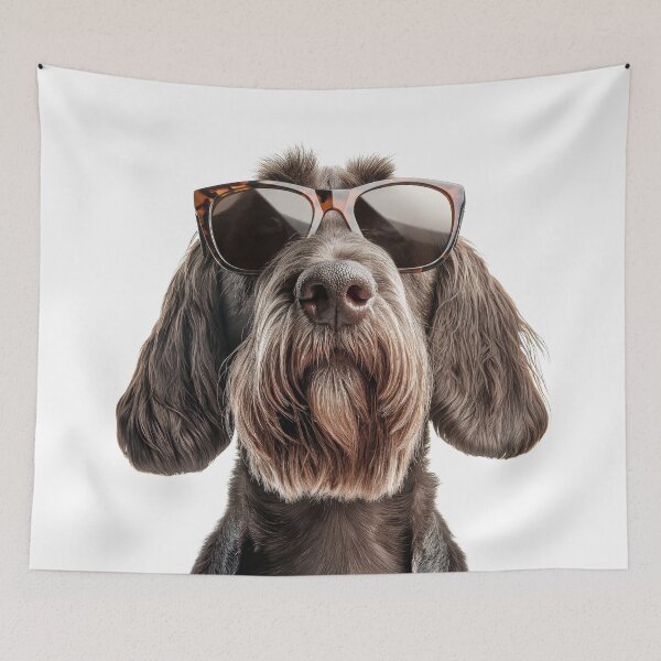 Item preview, Funny cool Spinone Italiano Dog wearing sunglasses designed and sold by LazyOwlStore.