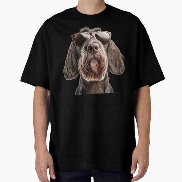 Aperçu de l'œuvre Chien Spinone Italiano drôle et cool portant des lunettes de soleil créée et vendue par LazyOwlStore.