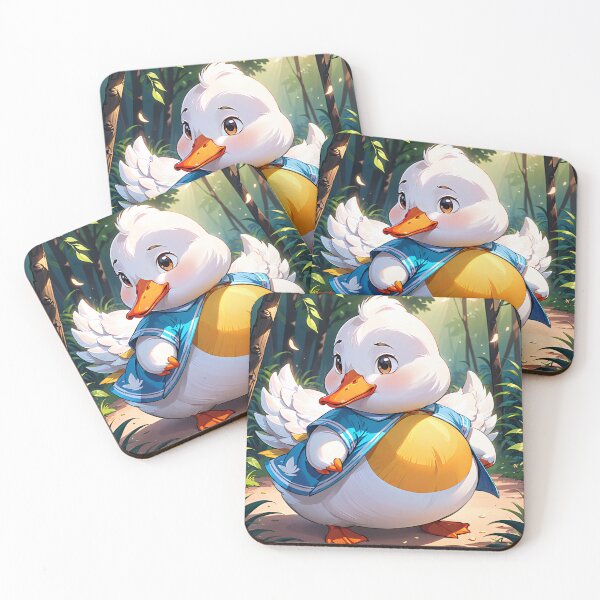 Item preview, Fat round white goose designed and sold by MissYouONLY.