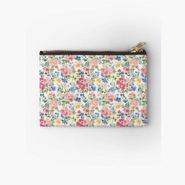 Item preview, colourful watercolour ditsy florals designed and sold by PoppyLaneStudio.