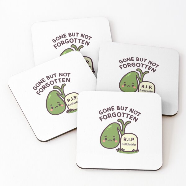 Item preview, Gone But Not Forgotten RIP Gallbladder Funny Memory designed and sold by queenzoid.