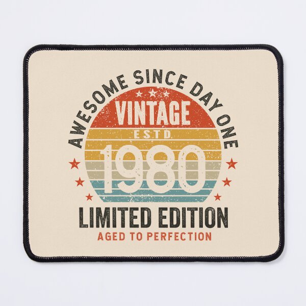 Item preview, 45th Birthday Awesome 45 Years Vintage 1980 designed and sold by eclecTEEq.