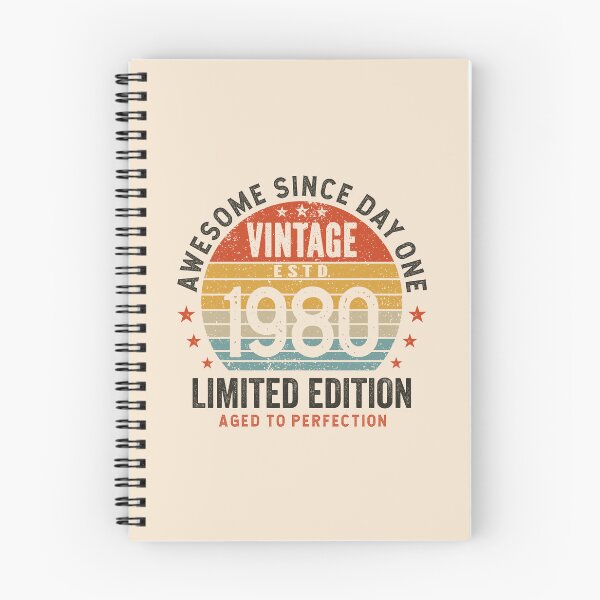 Item preview, 45th Birthday Awesome 45 Years Vintage 1980 designed and sold by eclecTEEq.