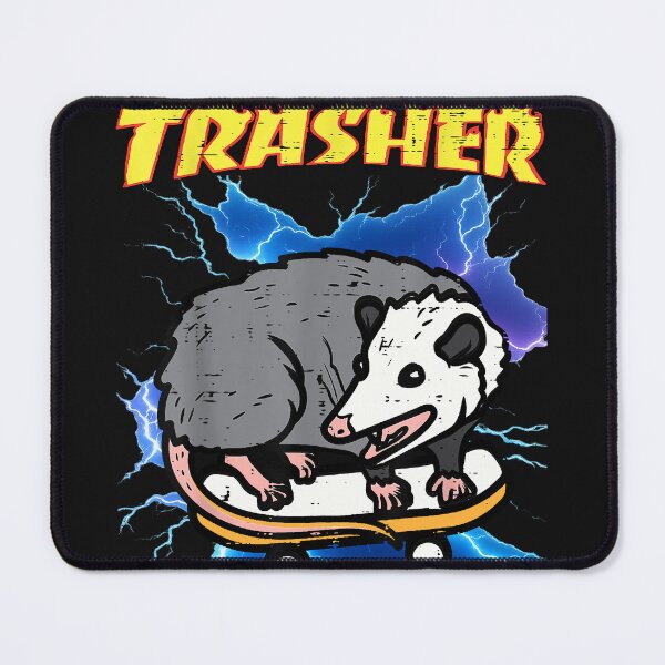 Item preview, Opossum Skateboard Art Trasher Funny Possum Skater Men Boys Kids designed and sold by MOHAMED FRASER.