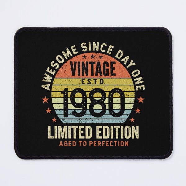 Item preview, 45th Birthday Awesome 45 Years Vintage 1980 designed and sold by eclecTEEq.