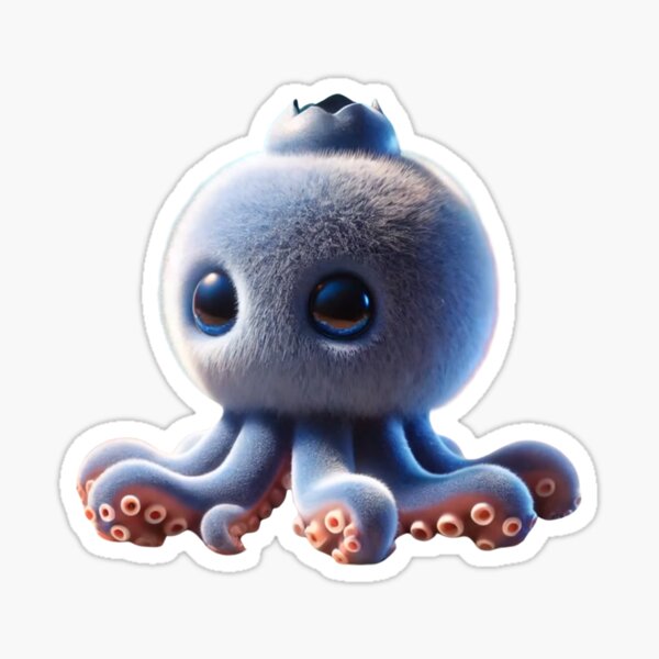 Item preview, Bluberini Octopussini (Italian Brainrot)  designed and sold by LookinFreshh.