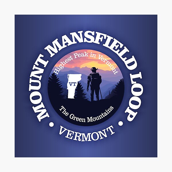 Item preview, Mount Mansfield (rd2) designed and sold by curranmorgan.