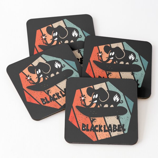 Item preview, Retro Blacks Labels Elephant Skateboards For Men Women Him designed and sold by MOHAMED FRASER.