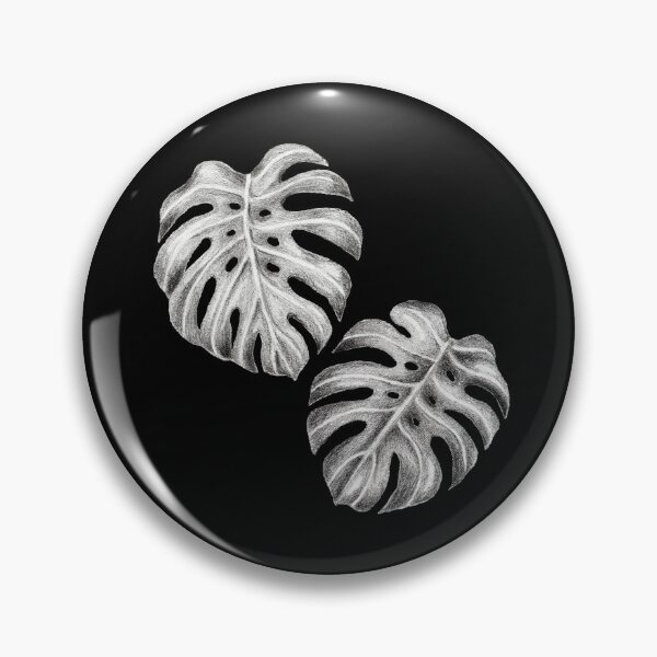 Item preview, Monstera Deliciosa Pencil Drawing Pattern designed and sold by Ivy Lily Art.