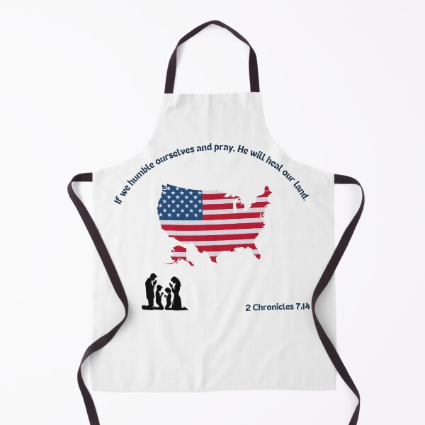Item preview, USA Map with 2 Chronicles 7:14 Bible Verse - Humble and Pray Design designed and sold by L and J Vielman.