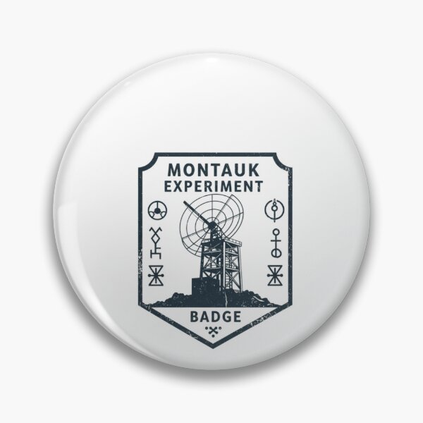Item preview, Montauk Experiment Badge designed and sold by FitEnvy.