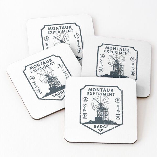 Item preview, Montauk Experiment Badge designed and sold by FitEnvy.
