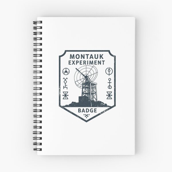 Item preview, Montauk Experiment Badge designed and sold by FitEnvy.