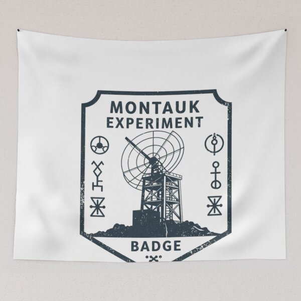 Item preview, Montauk Experiment Badge designed and sold by FitEnvy.