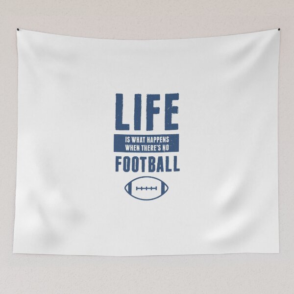 Item preview, Life American Football Funny Quote designed and sold by GabrieSketcham.