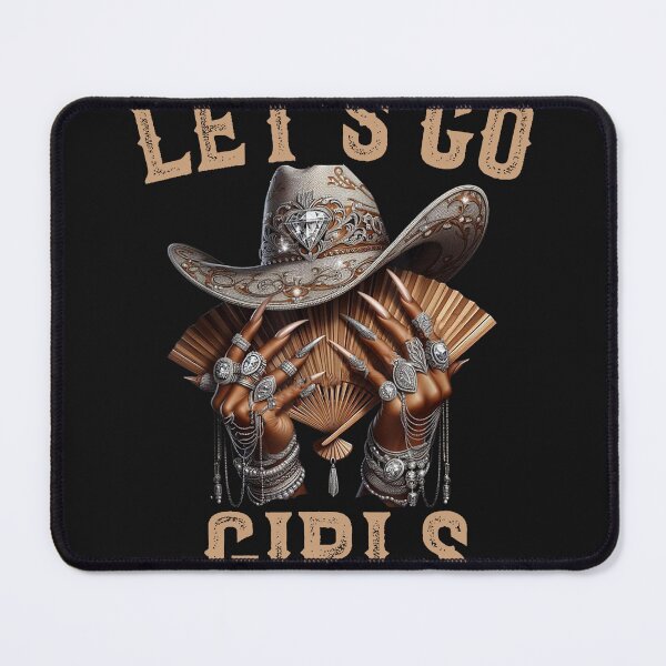 Item preview, Graphic Boot Cowboy Western Lets Go Girls Hat Cowgirls Women Her designed and sold by MOHAMED FRASER.