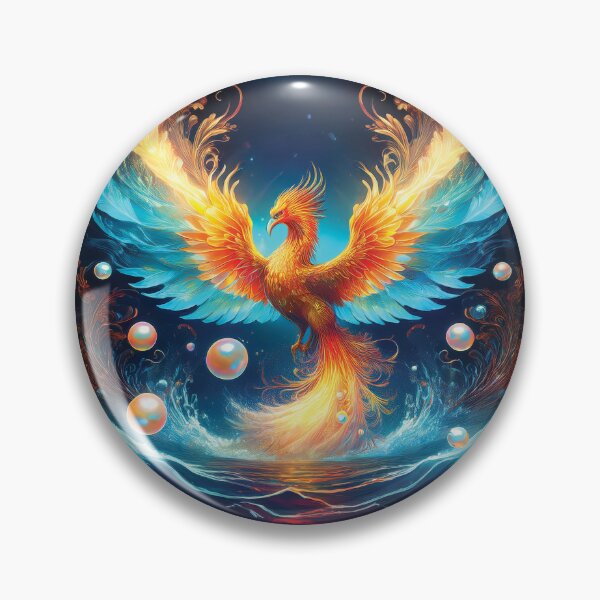 Item preview, Celestial Phoenix - Guardian of the Tides designed and sold by MDKey DESIGN.