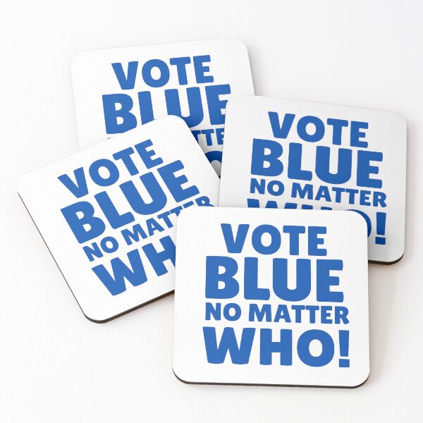 Item preview,  Vote Blue No Matter Who designed and sold by ThereseLyssia.
