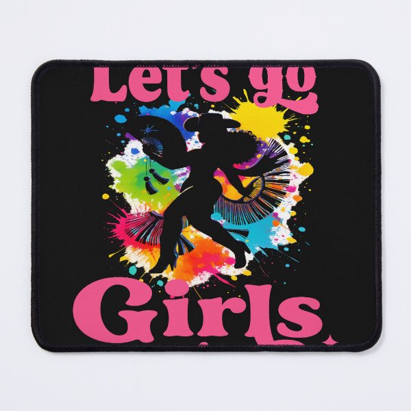 Item preview, Boot Cowboy Western Art Colorfuls Lets Go Girls Hat Cowgirls Fan  designed and sold by MOHAMED FRASER.
