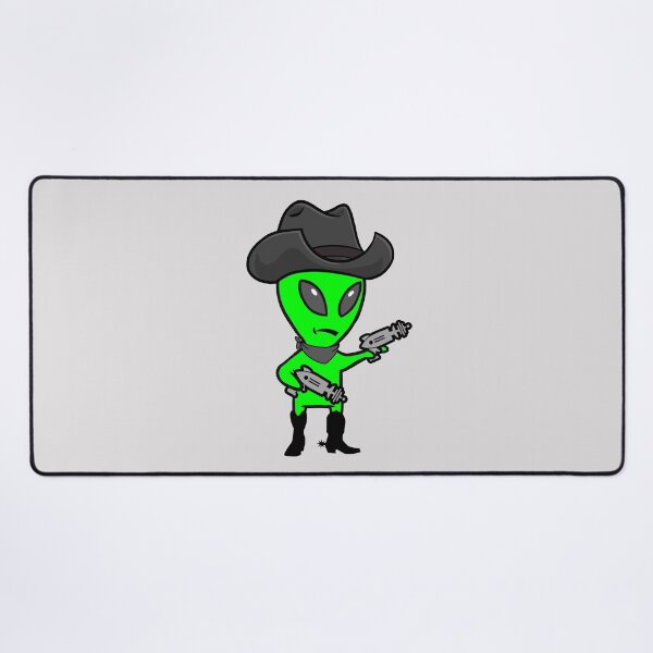 Item preview, Alien Gunslinger designed and sold by AMERICANCHEEZ.