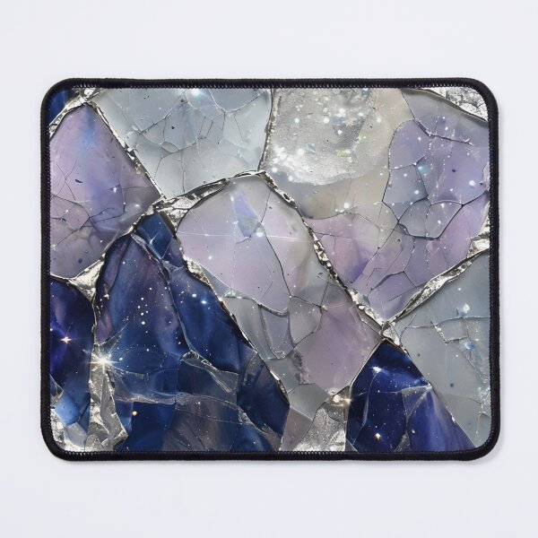 Item preview, Intricate mosaic pattern of celestial stained glass and stone designed and sold by PrettyDecor.