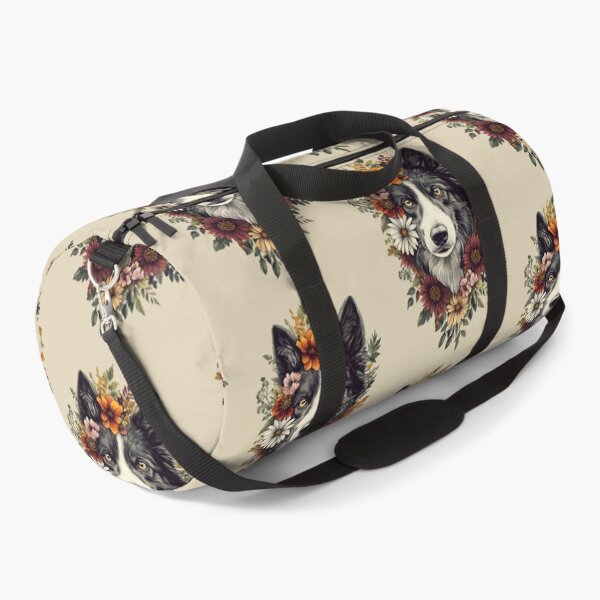 Item preview, Floral Border Collie Dog designed and sold by bapupa.