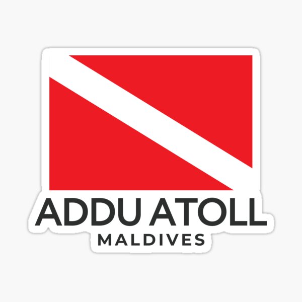 Item preview, Addu Atoll - Maldives  designed and sold by StudioRedKoala.
