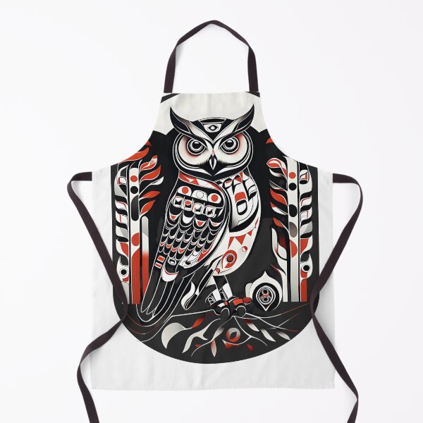 Item preview, Haida Owl – Mystical Wisdom in Indigenous Style designed and sold by nbg2012.