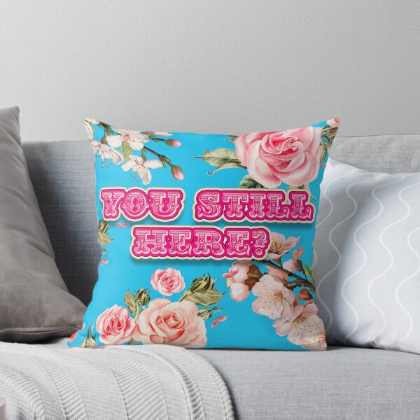 Item preview, You Still Here Floral Design Text Art by Bobby Dazzler Blue designed and sold by Bobby-Dazzler.