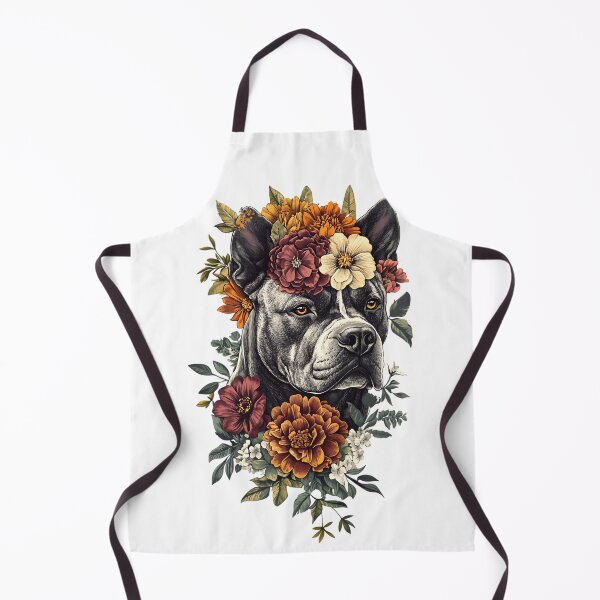 Artikelvorschau, Cane Corso Hund mit Blumenmuster entworfen und verkauft von bapupa.