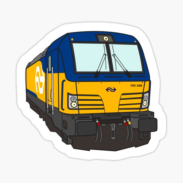 Aperçu de l'œuvre NS BR193 - Vectron (Flux) (BR193 500) créée et vendue par TrainsWithYarne.