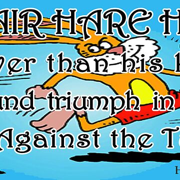 Artwork thumbnail, Unfair Hare Haiku by EyeMagined