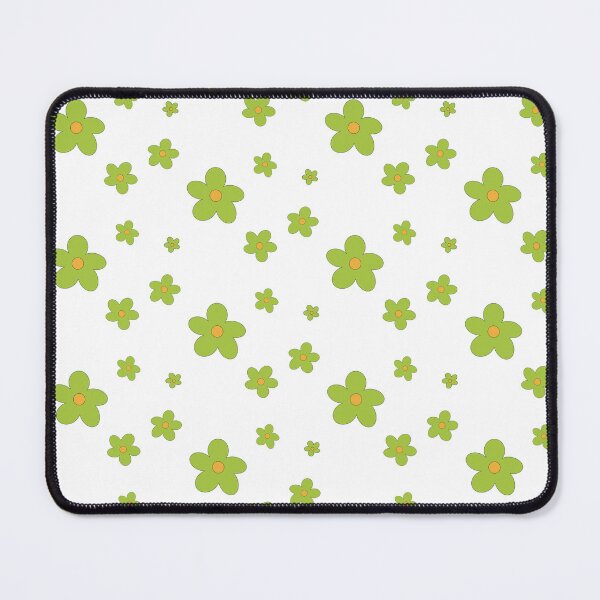 Item preview, Groovy Flowers – Vibes 70s Green designed and sold by elodie-cousin.