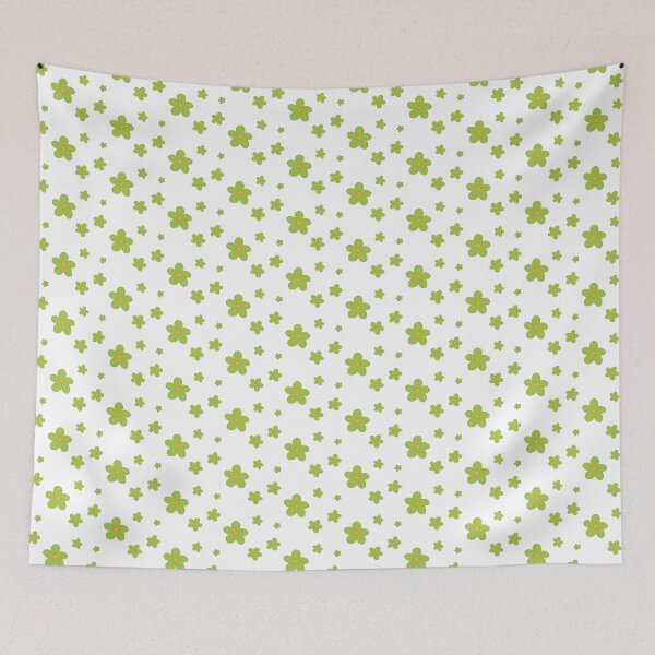 Item preview, Groovy Flowers – Vibes 70s Green designed and sold by elodie-cousin.