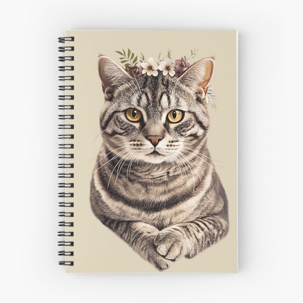 Item preview, Floral American Curl Cat designed and sold by bapupa.