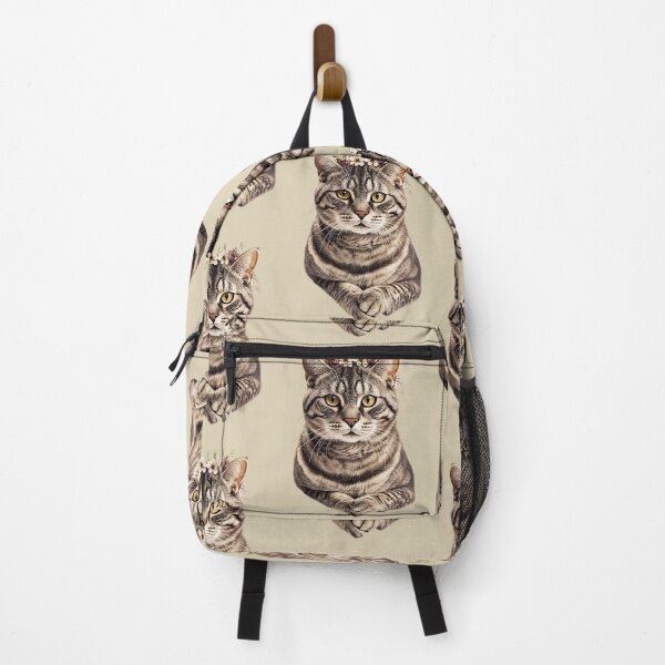 Item preview, Floral American Curl Cat designed and sold by bapupa.