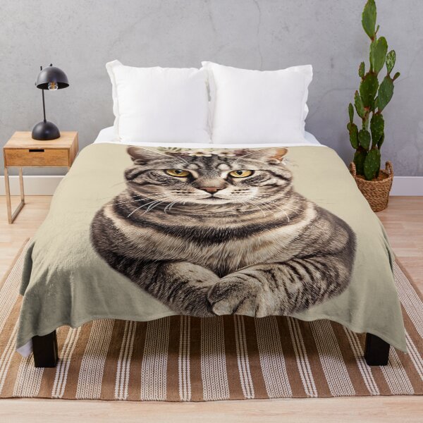 Item preview, Floral American Curl Cat designed and sold by bapupa.