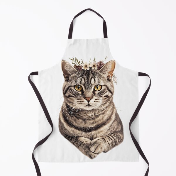 Item preview, Floral American Curl Cat designed and sold by bapupa.
