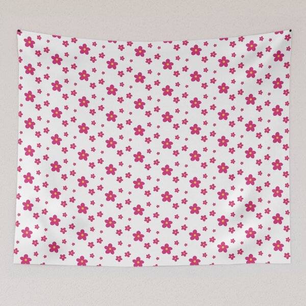 Item preview, Groovy Flowers – Vibes 70s pink designed and sold by elodie-cousin.