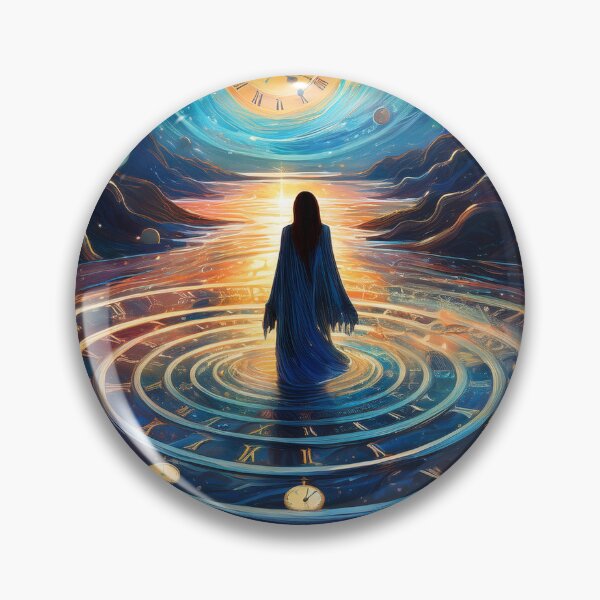 Item preview, The River of Time Reversed – A dreamlike vision where the past returns to its source designed and sold by HighestMind_888.