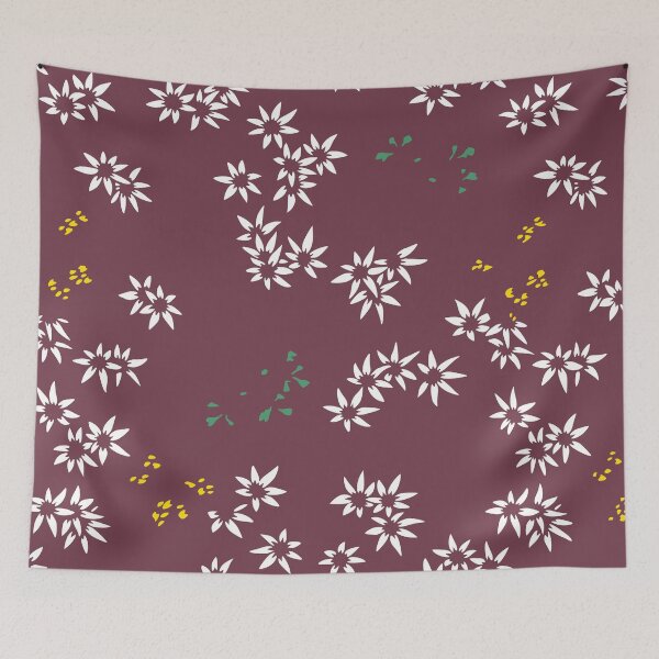 Item preview, Japanese cherry blossoms sakura (桜) - seamless vintage pattern designed and sold by Japan Design Prints.